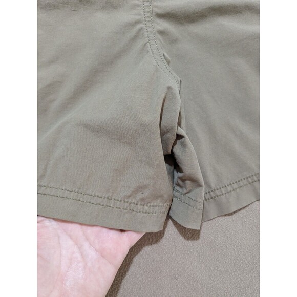 Marmot Light Weight Hiking Shorts Khaki Cotton Blend-Size 14  READ DESCRIPTION!! - Picture 8 of 12
